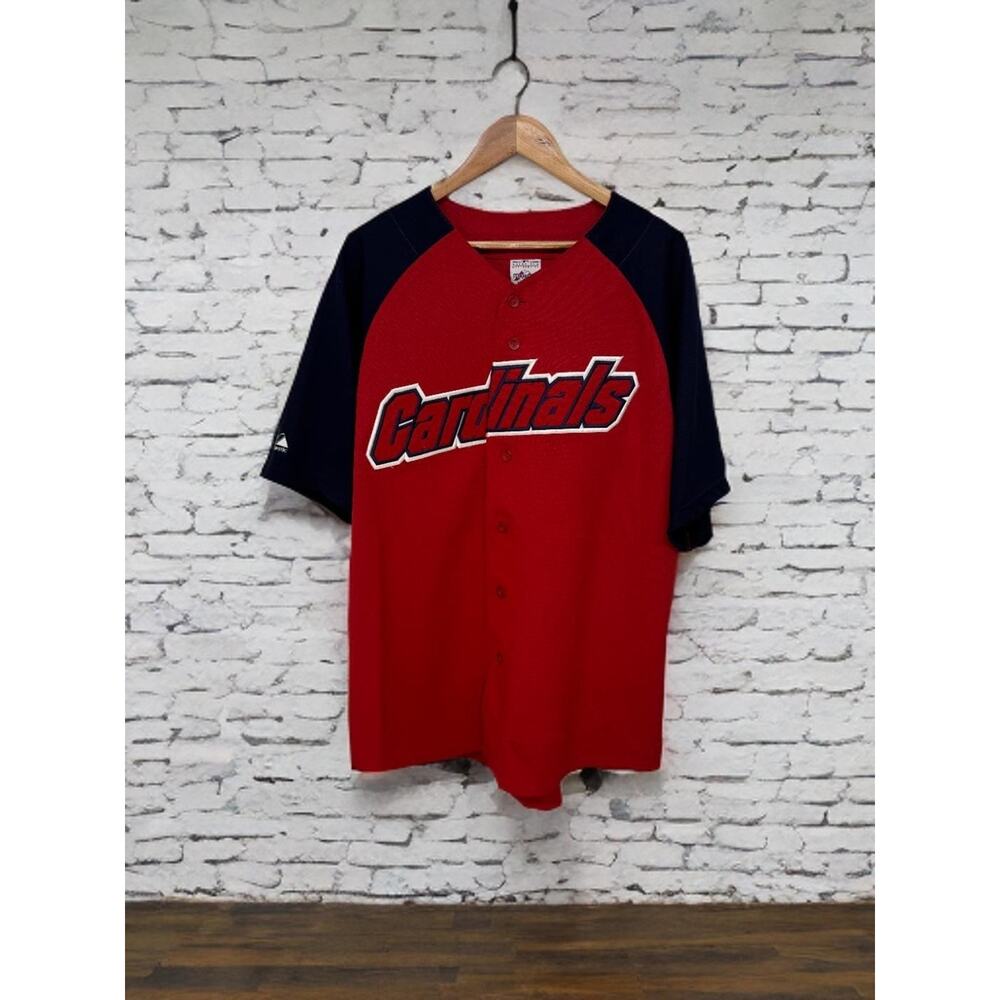 VINTAGE majestic cardinals Mark Mcgwire #25 jersey SIZE XL
